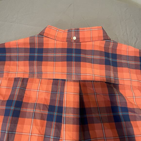 The Foundry Men’s Easy Care 3XL Plaid long sleeve Button down Shirt - Picture 8 of 8
